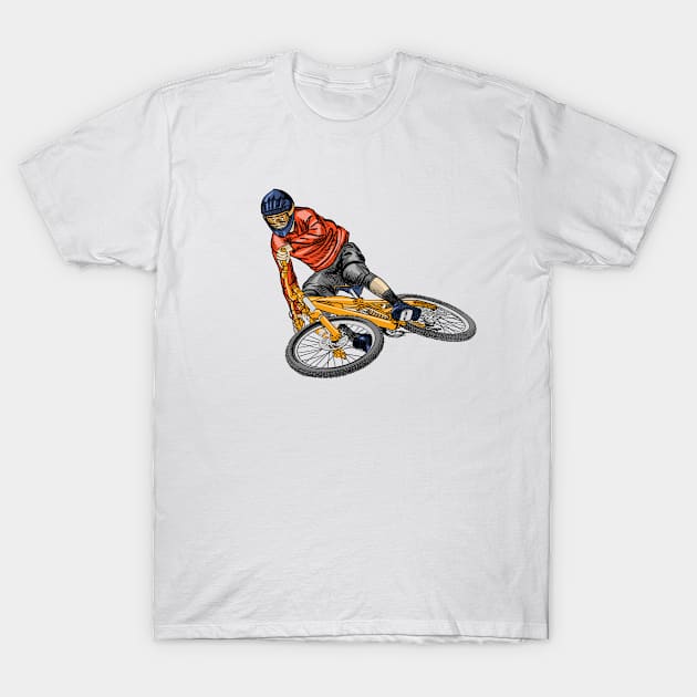 Mountainbike T-Shirt by sibosssr